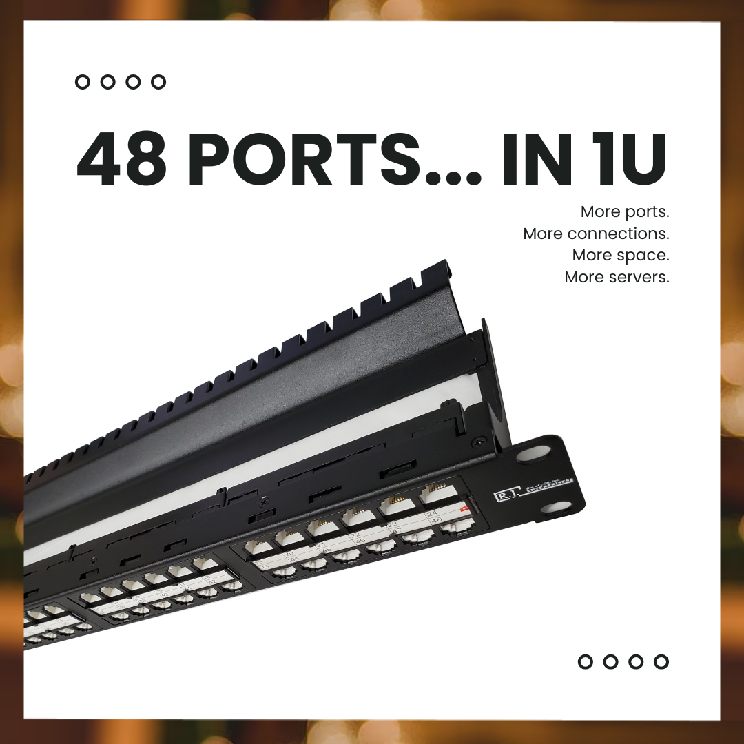 HDPP-48-C6A, 48 ports in 1U.