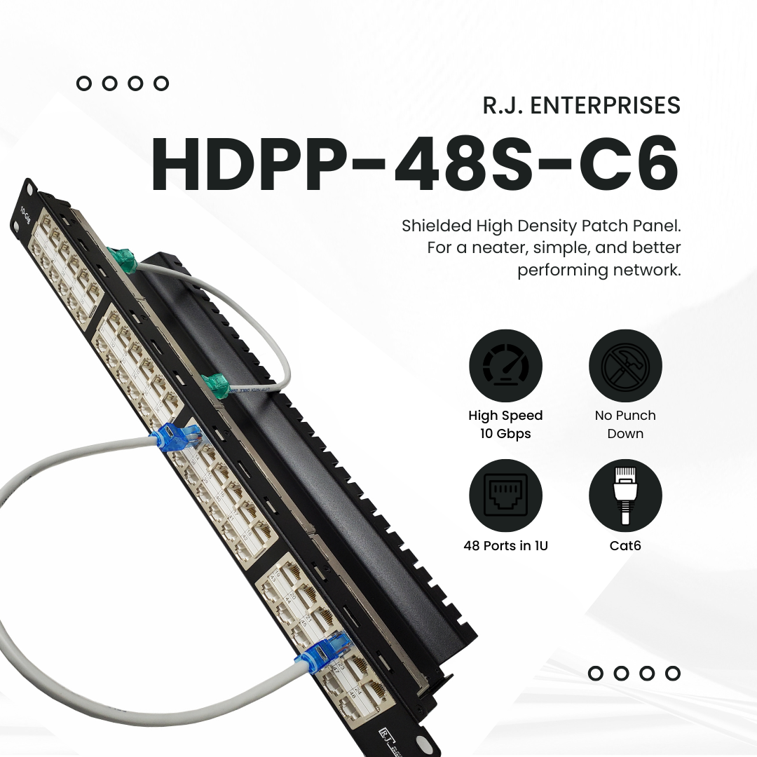 HDPP-48S-C6, for a neater, simpler, and better performing network