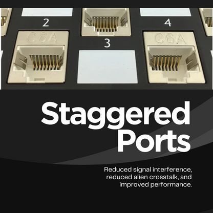 SDPP-24-C6AS, specially designed with staggered ports