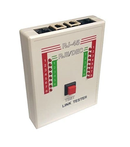 Link Tester Diagnostic Tool for RJ45, RJ11, and DEC Cables. Test LAN Network Phone Wires - R.J. Enterprises