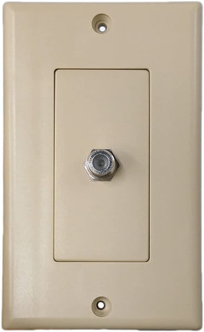 R.J. Enterprises Coaxial Wall Plate - R.J. Enterprises